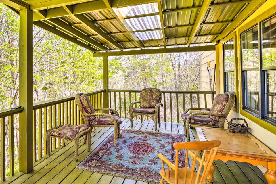 Cottage Exterior | Furnished Deck
