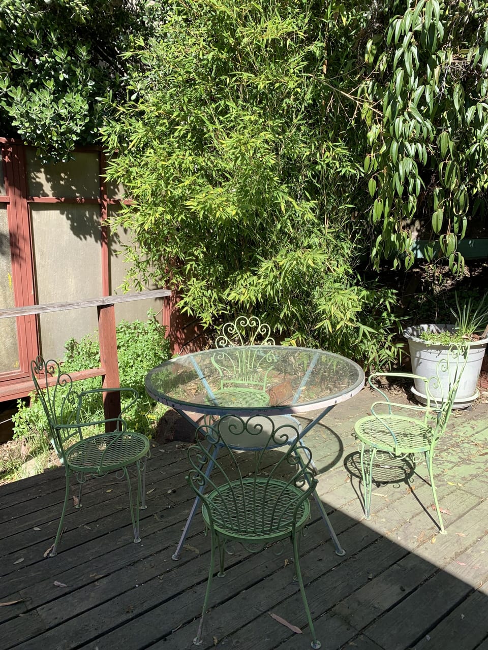 Outdoor dining