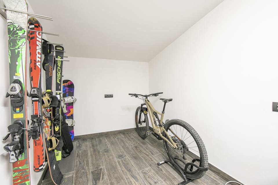 Bike and ski storage