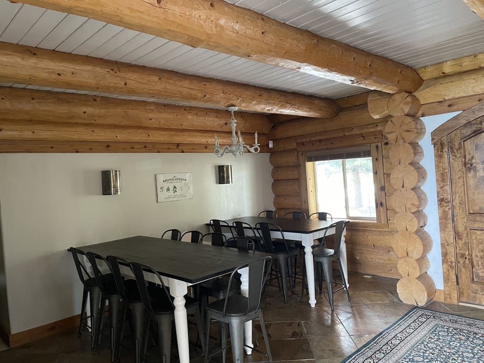 Dining room with seating for 16
