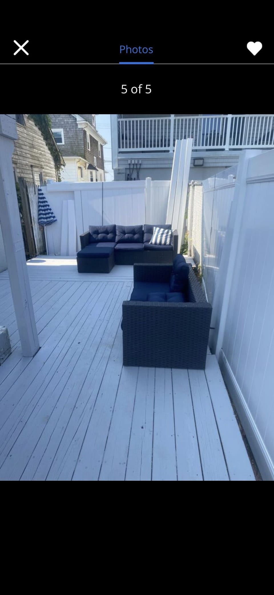 Terrace/patio