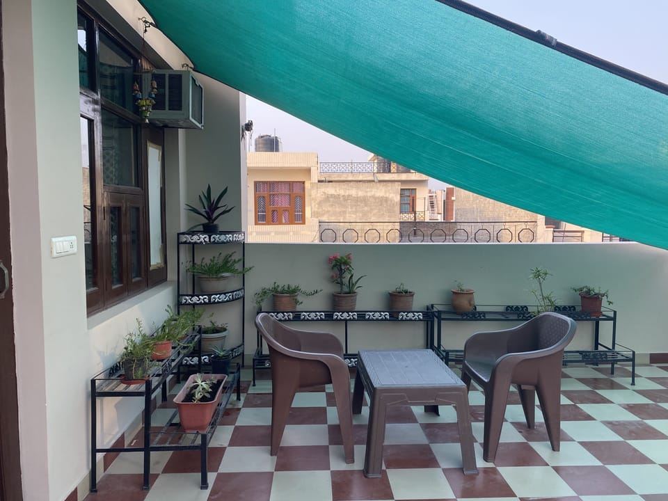 Back Terrace adjoining Peacock Room