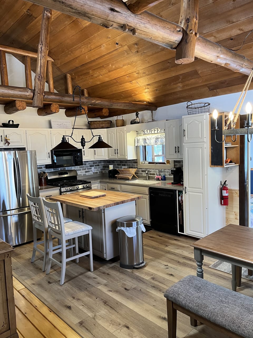 New kitchen flooring 