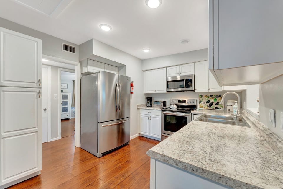 Plenty of counter space for groceries or cooking