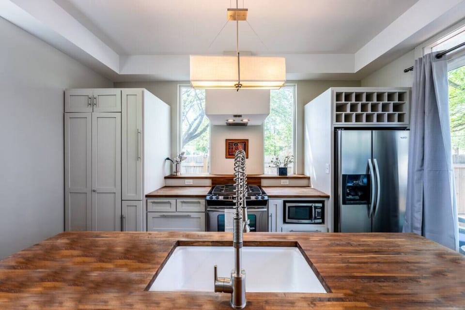 Butcher block counter tops