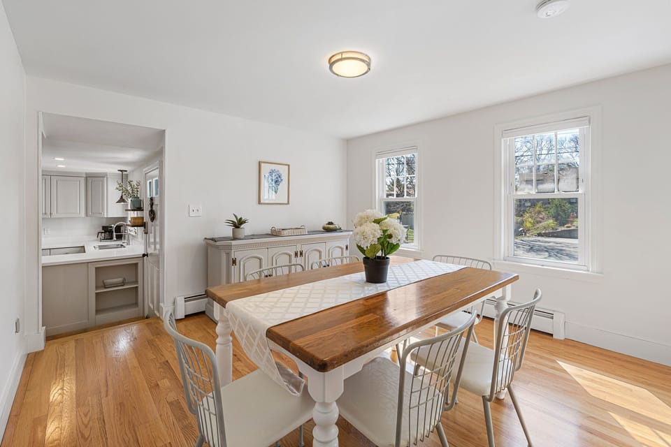 Formal dining room.