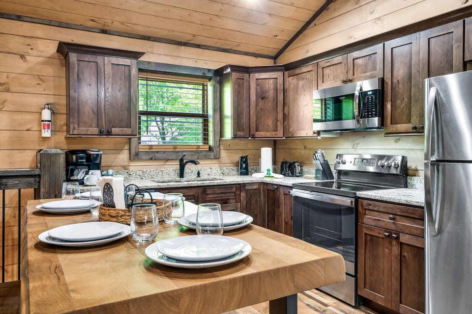 Fully Stocked Kitchen for your enjoyment