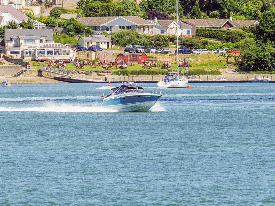 Outdoor area | Trinity Cottage - Burton Ferry Holiday Cottages, Burton, nr Milford Haven
