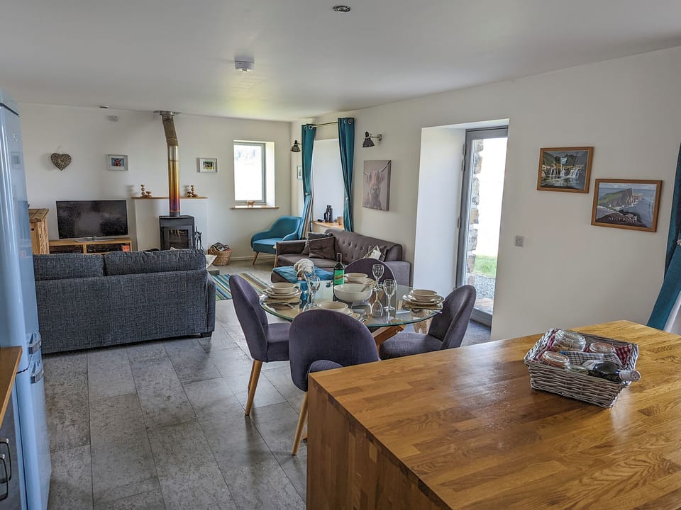 Open plan living space | The Beach House, Uiginish, near Dunvegan