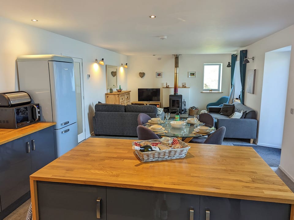 Open plan living space | The Beach House, Uiginish, near Dunvegan