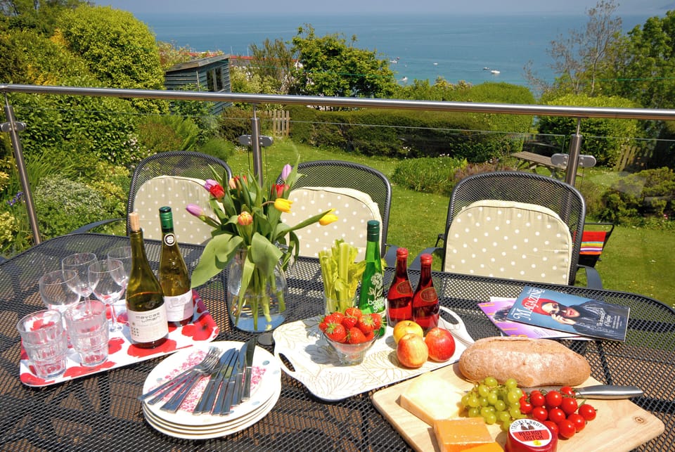 Outdoor area | Seascape, New Quay