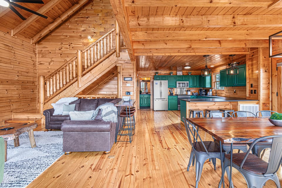 Step or stair free main floor that our senior-citizen guests rave about!