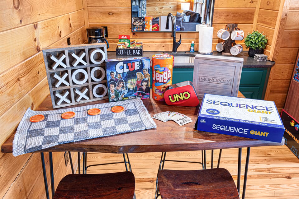 Earn some 'Game Boss' bragging rights during your stay on our lovely home!