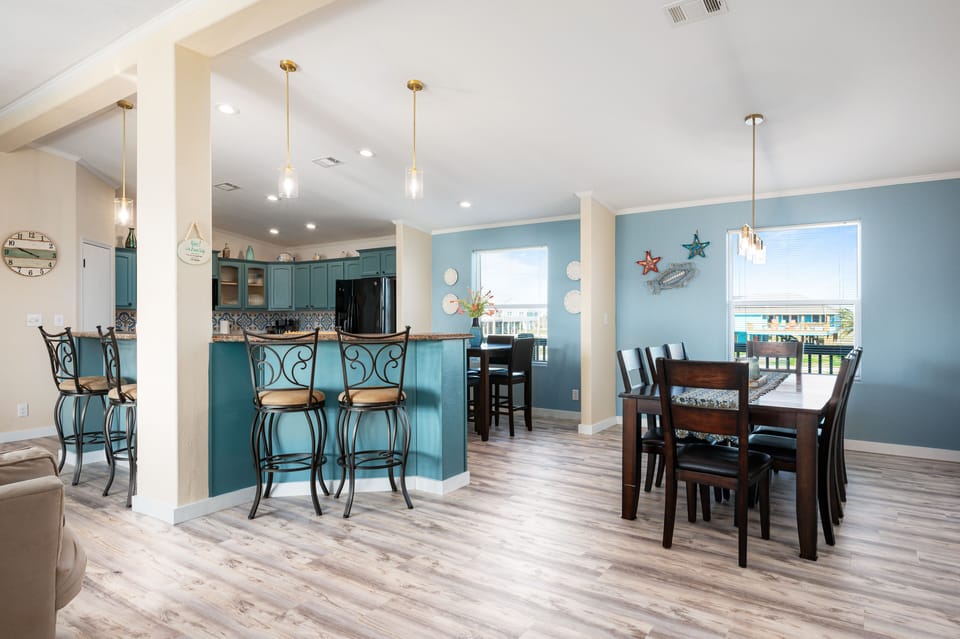 Multiple dining areas for everyone to enjoy mealtime together!