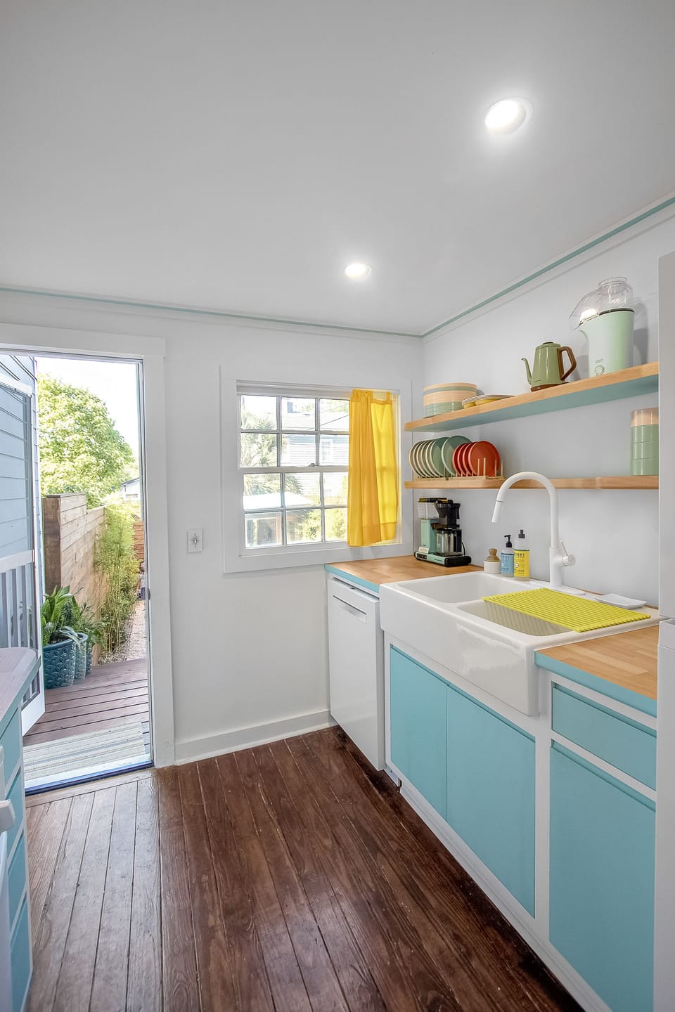 Custom mid-century modern kitchen