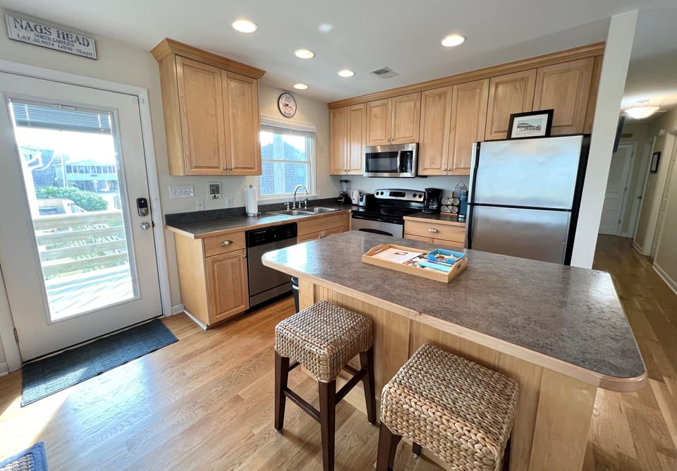 Kitchen and Island
