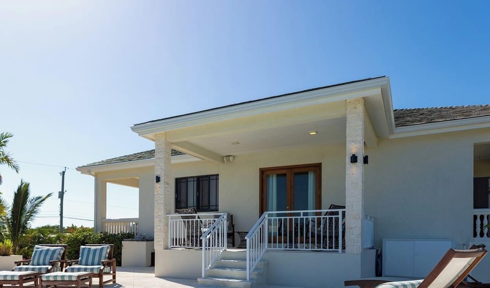 Pool deck and patio