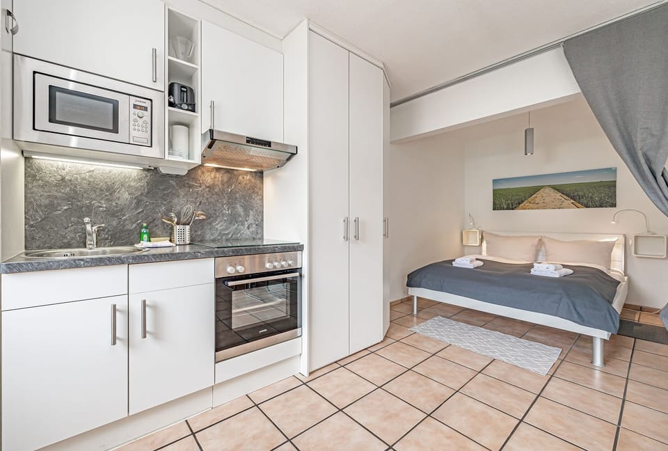 open kitchenette
