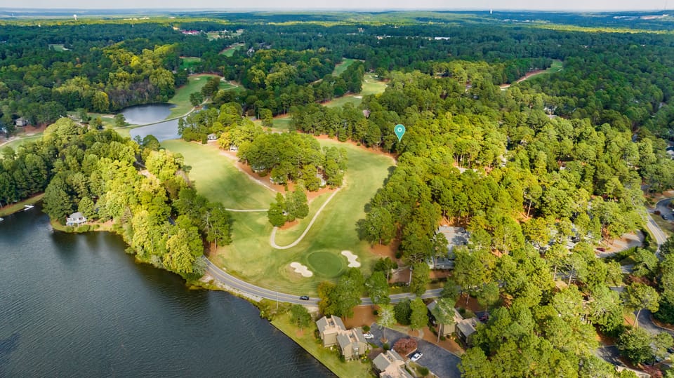 A short distance from Pinehurst Country Club (pictured top left)