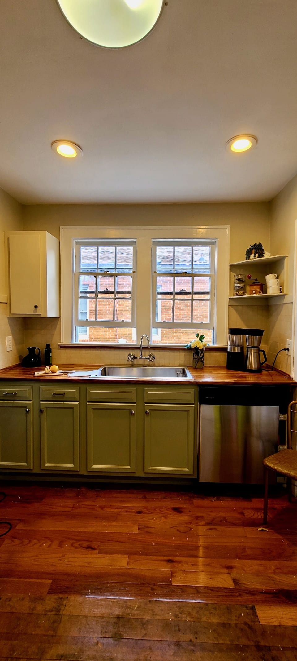 Kitchen window gets amazing morning light