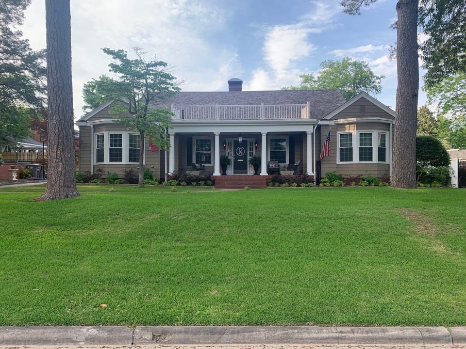 Main house from street