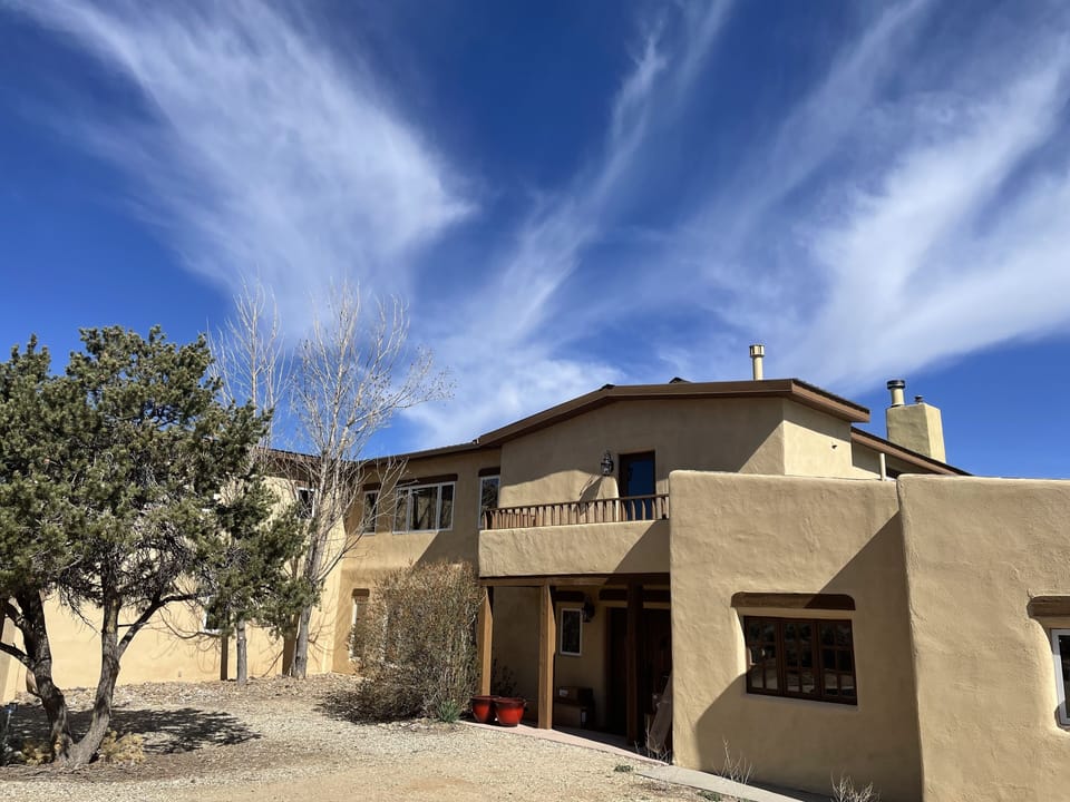 Charming adobe exterior