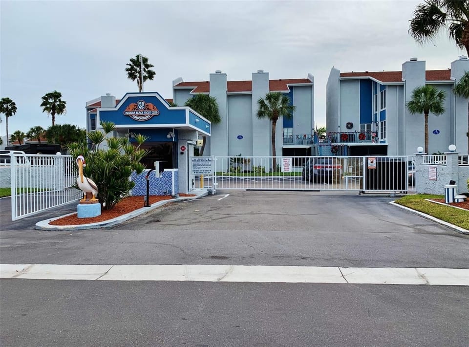 Gated entrance