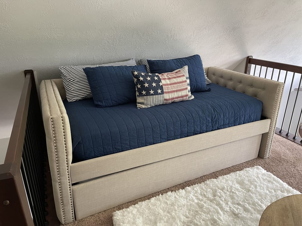 Daybed #2 with trundle in loft