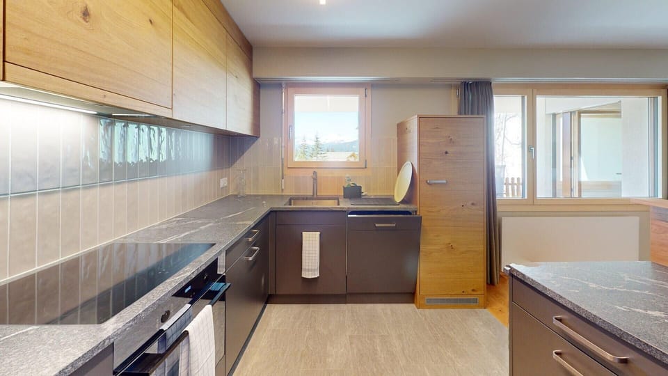 Kitchen with a view