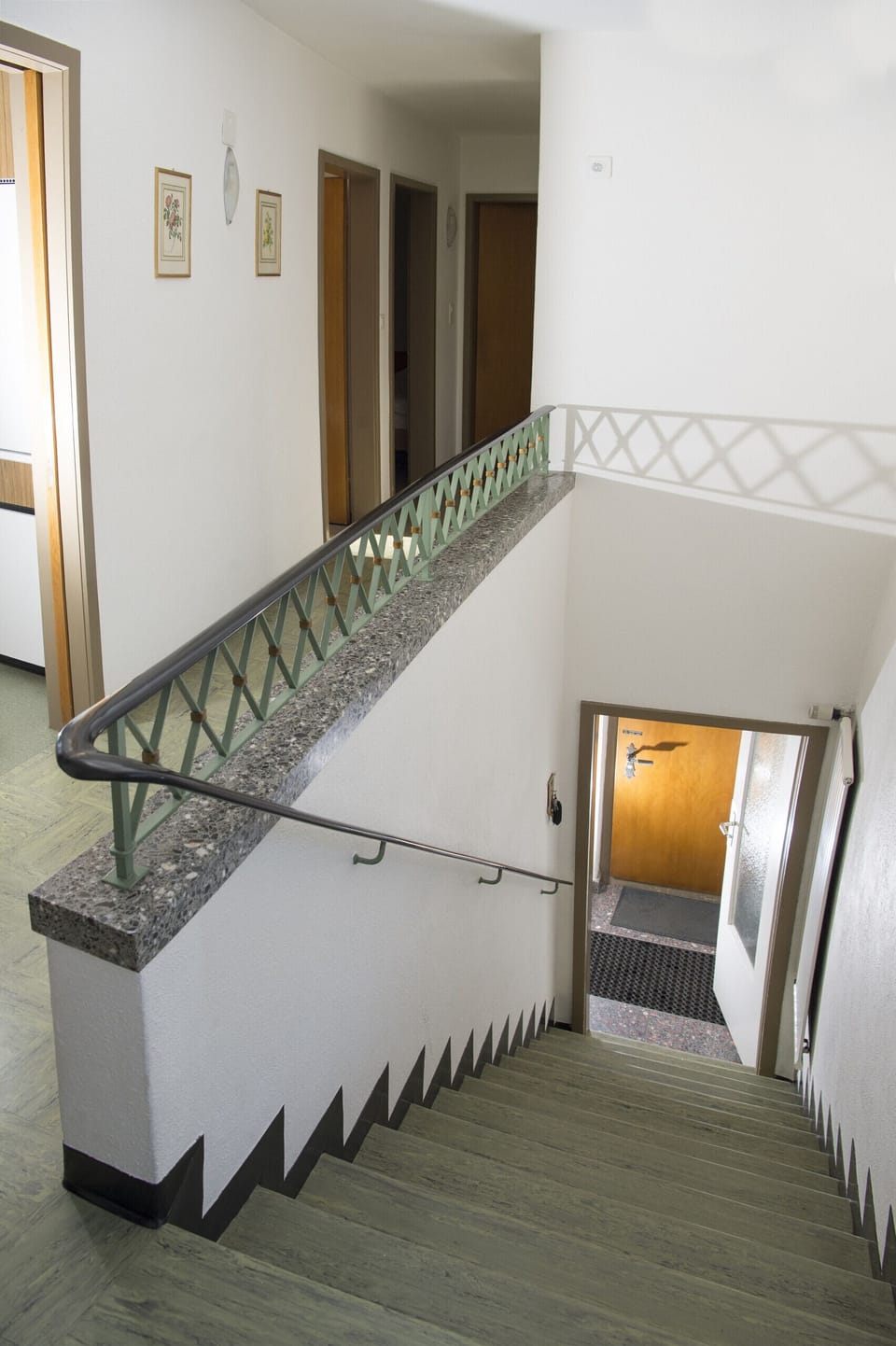 Stairs to the apartment