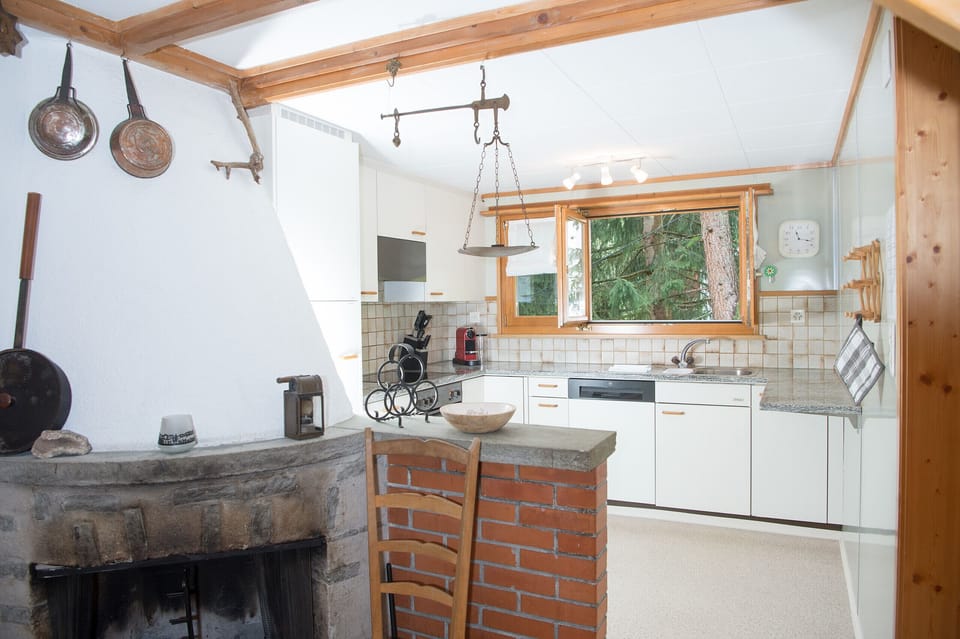 Kitchen with a dishwasher