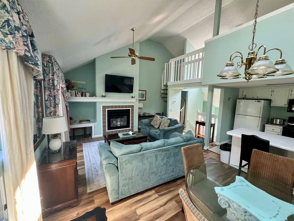Living Room with Sofa Bed