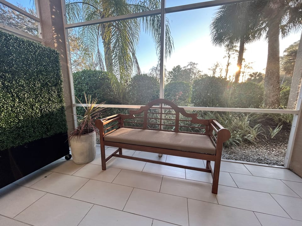 Private Lanai with Garden View