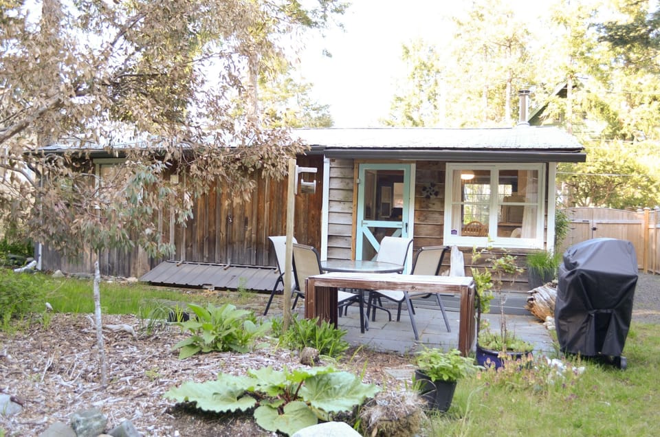 Quiet backyard