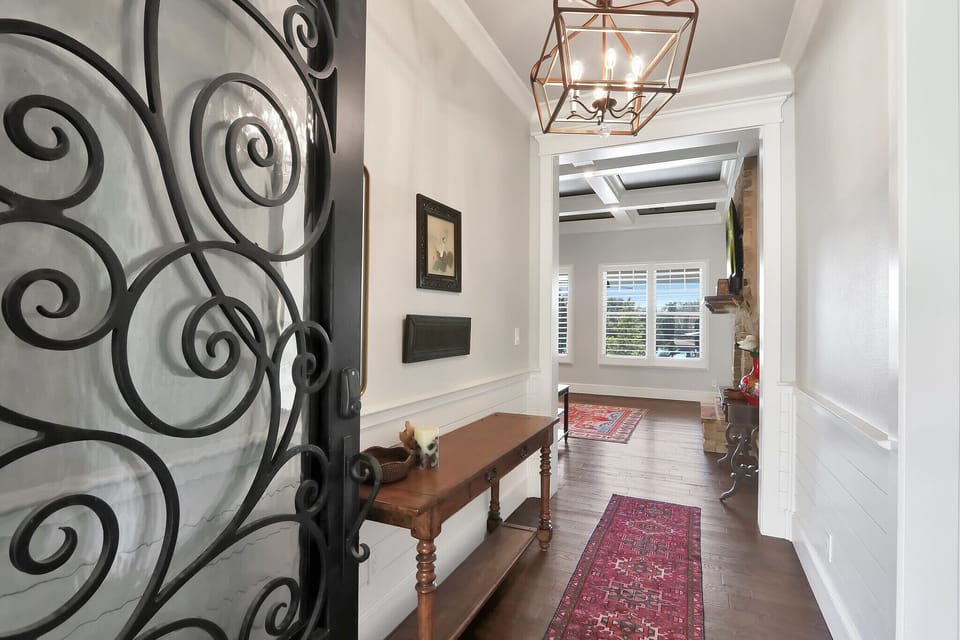 Entry into the home