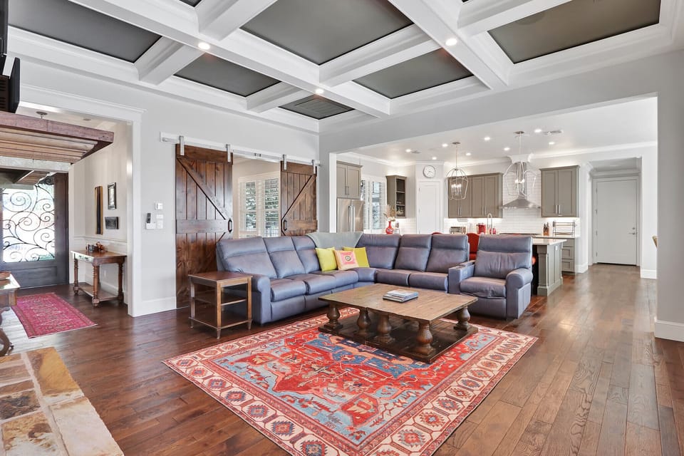 Open concept living space