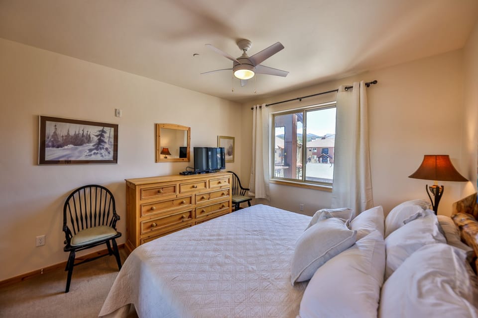 large bedroom with king sized bed