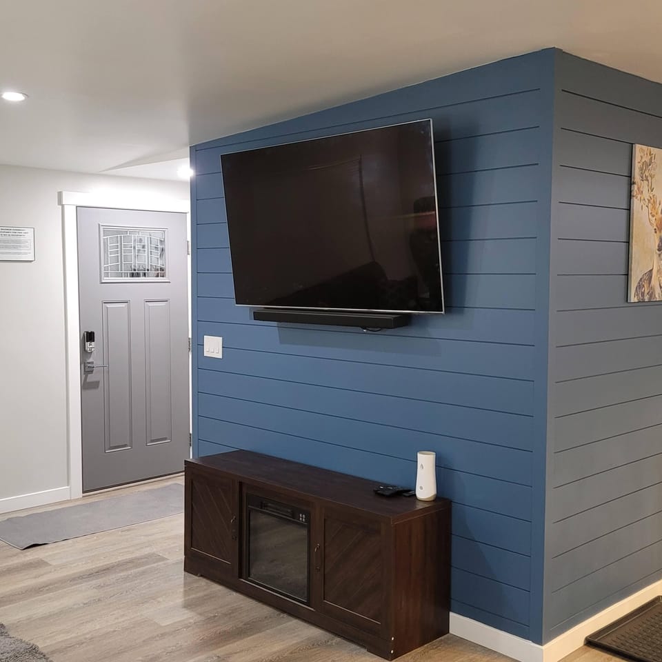electric fireplace tv stand