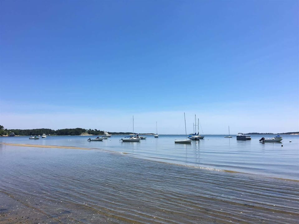Jackknife Cove on Pleasant Bay 3 mins away - great for kids and boating