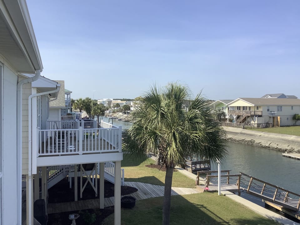 Canal view toward ICW access
