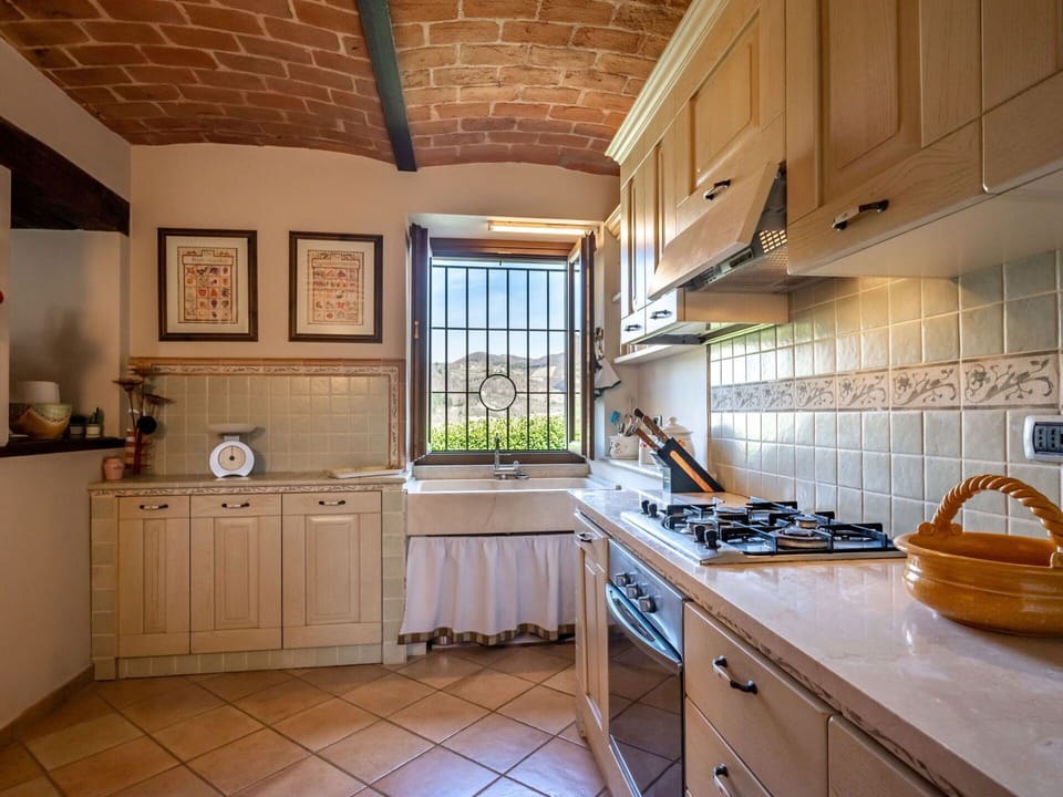 Cabinetry, Countertop, Property, Furniture, Kitchen Stove, Kitchen Sink, Houseplant, Picture Frame, Wood, Kitchen Appliance