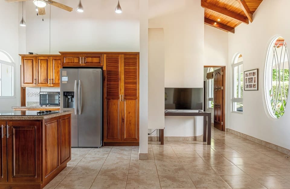 Well-designed kitchen offering generous space