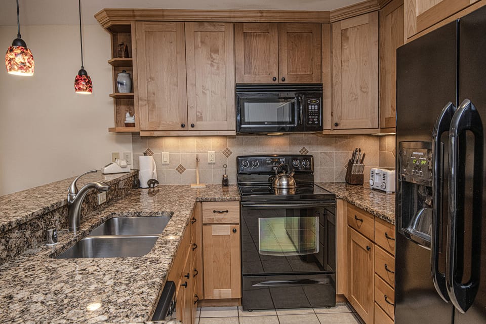 Whip up a delicious meal in the kitchen!