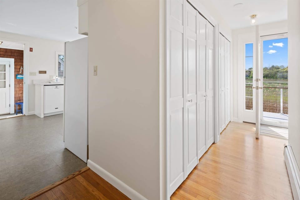 Laundry area in downstairs hallway