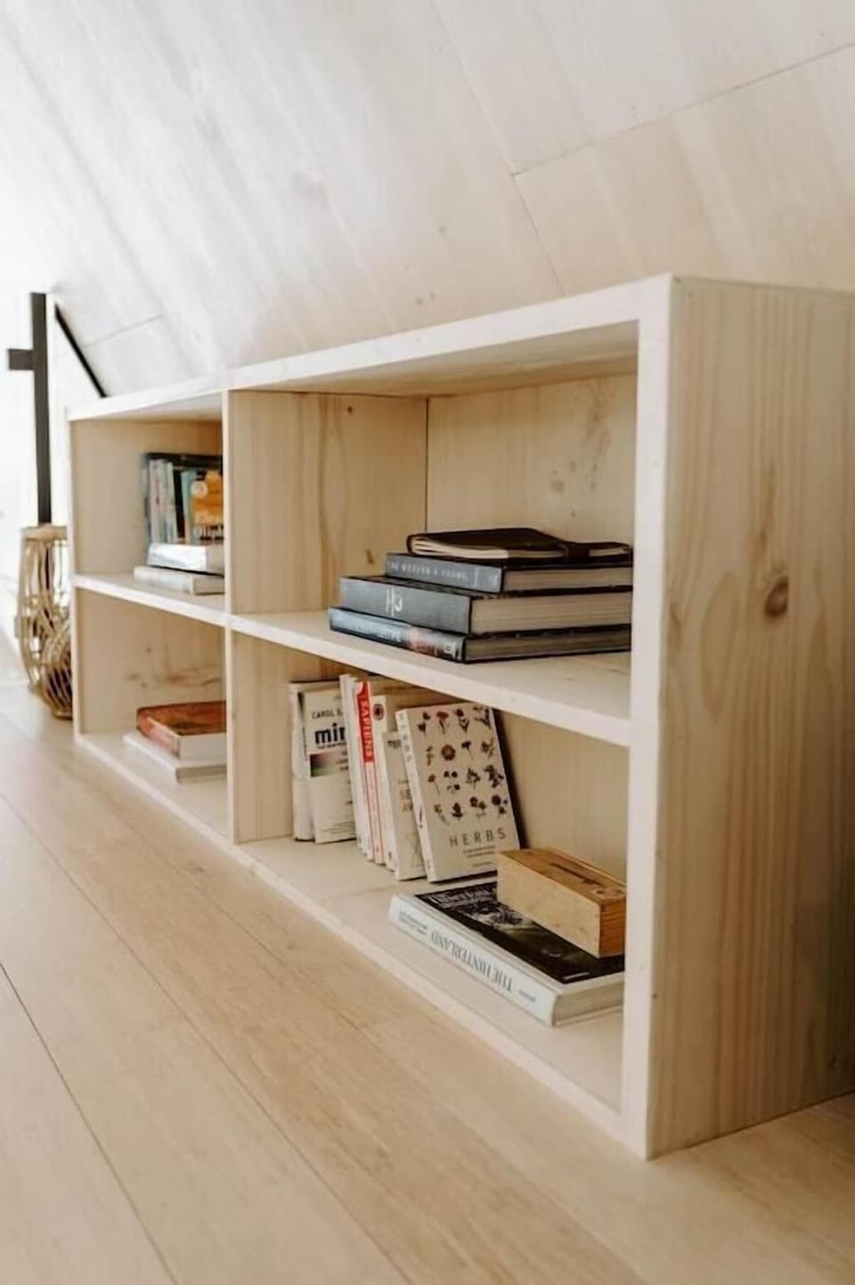 Loft book case