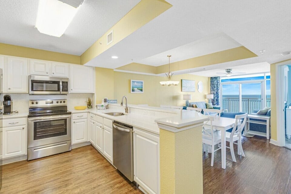 Kitchen with Electric Stove