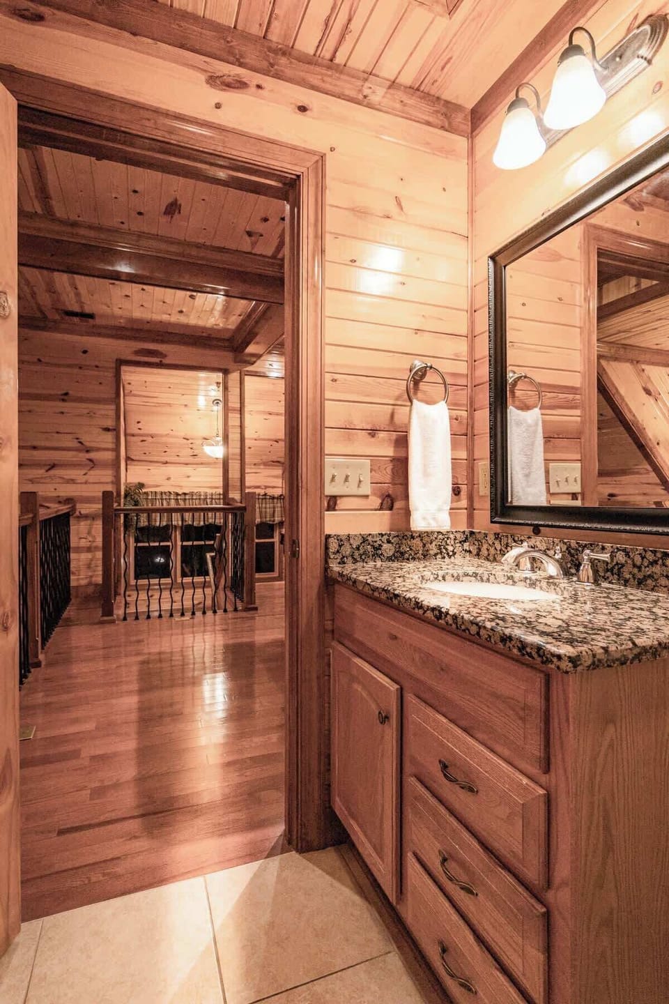 Wash off that mountain air and get ready for your next adventure.