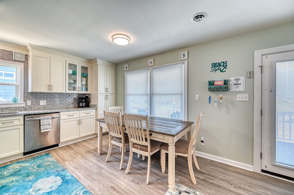 Dining Area with Table and Chairs