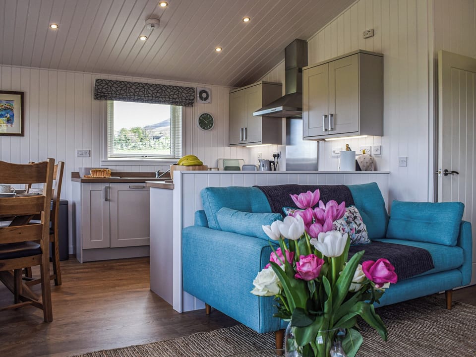 Open plan living space | Islabank Lodge, Auchterarder