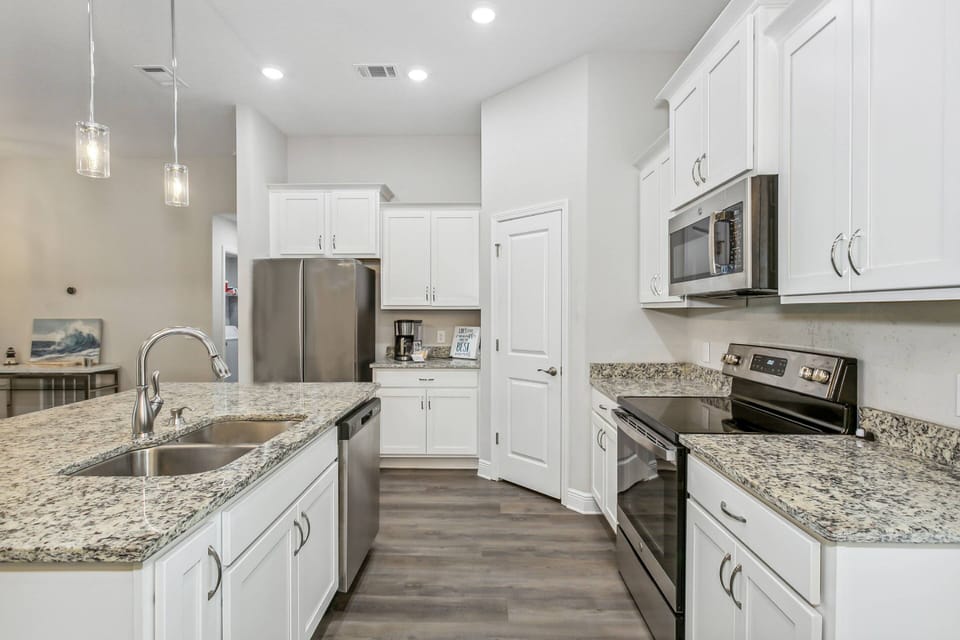 Soft-Close Cabinets And Large Pantry Closet
